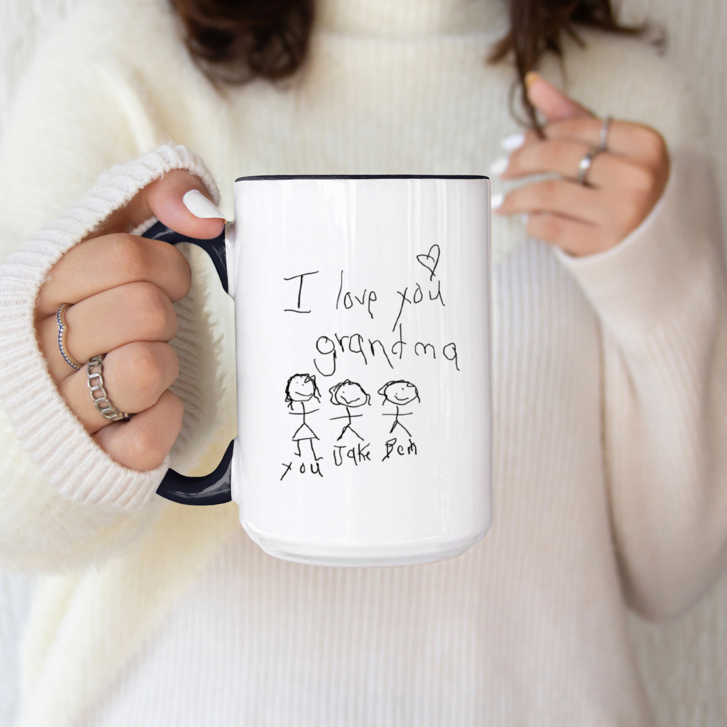 Custom Kids Artwork Mug
