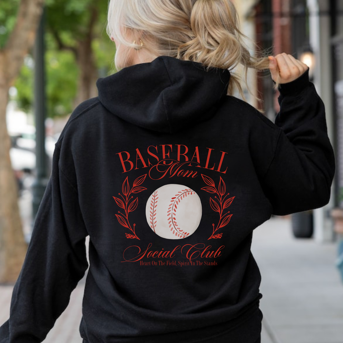 Baseball Mom Social Club Hoodie