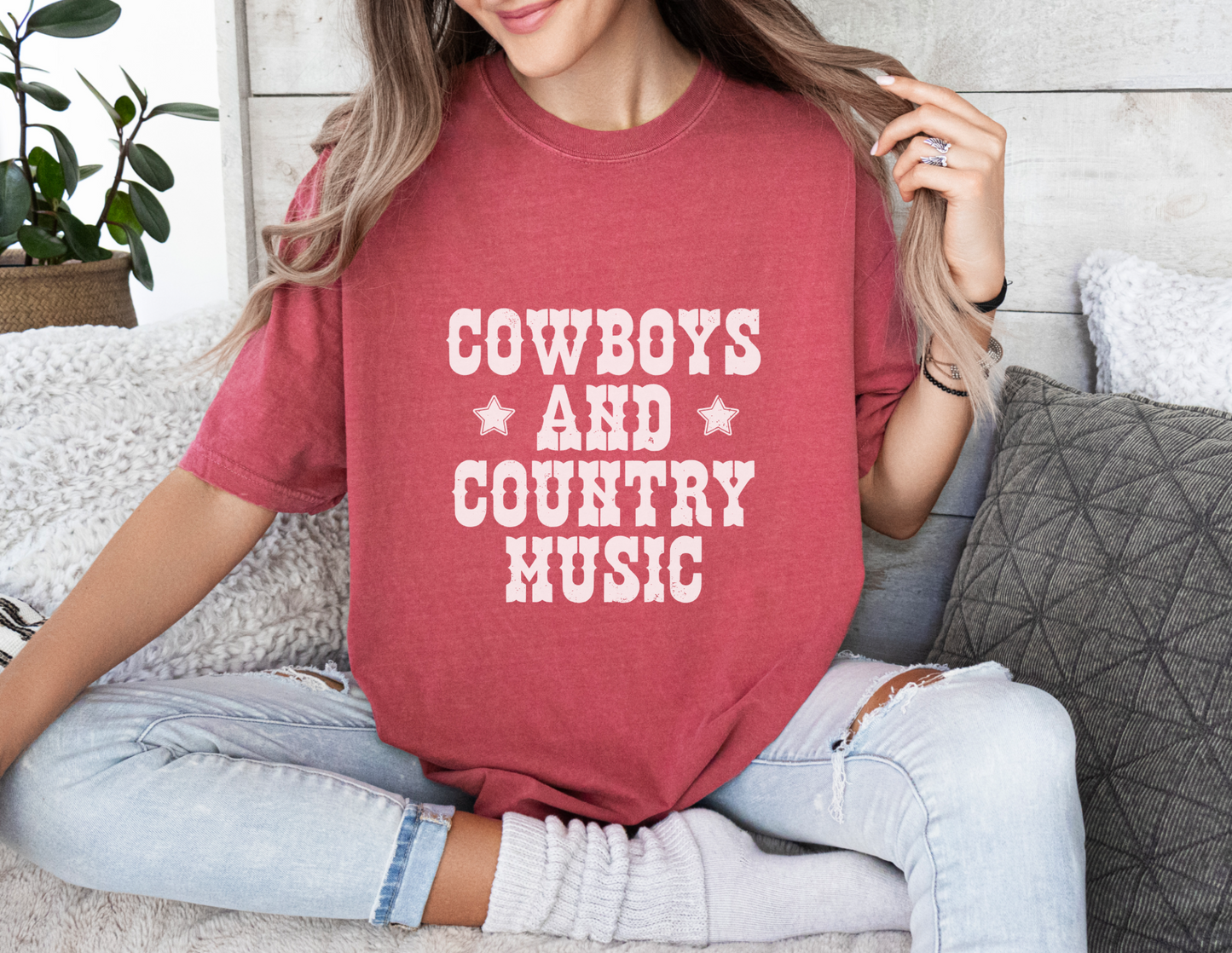 Cowboys and Country Music Tee