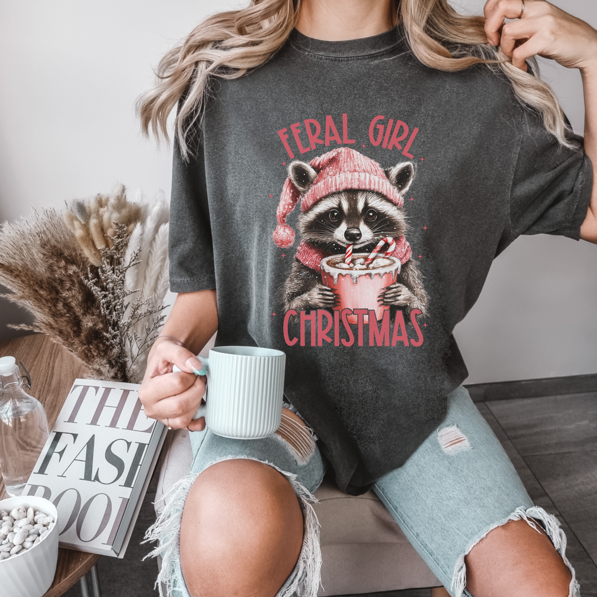 Feral Girl Christmas Tee