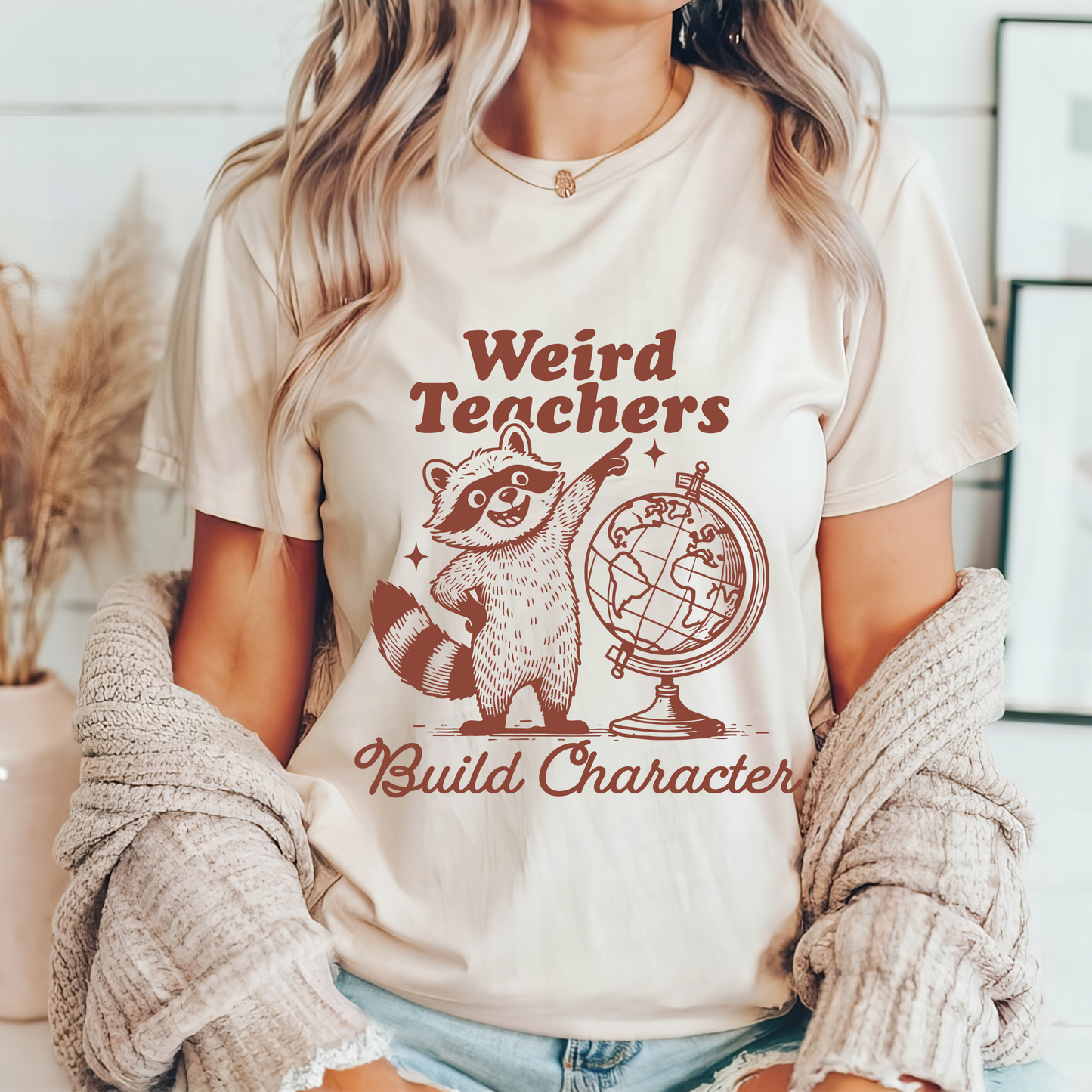 Weird Teachers Build Character Tee