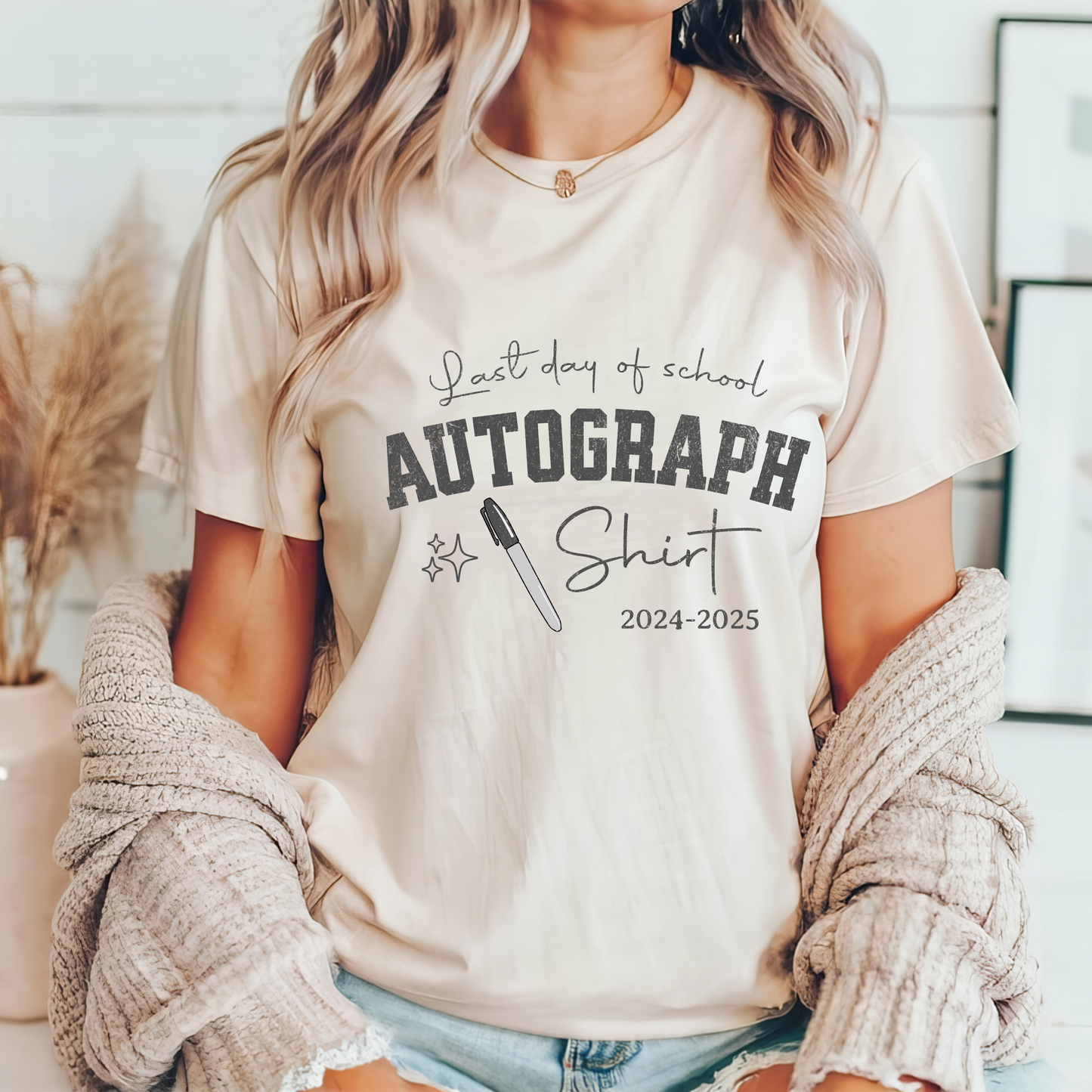 Last Day of School Autograph Tee