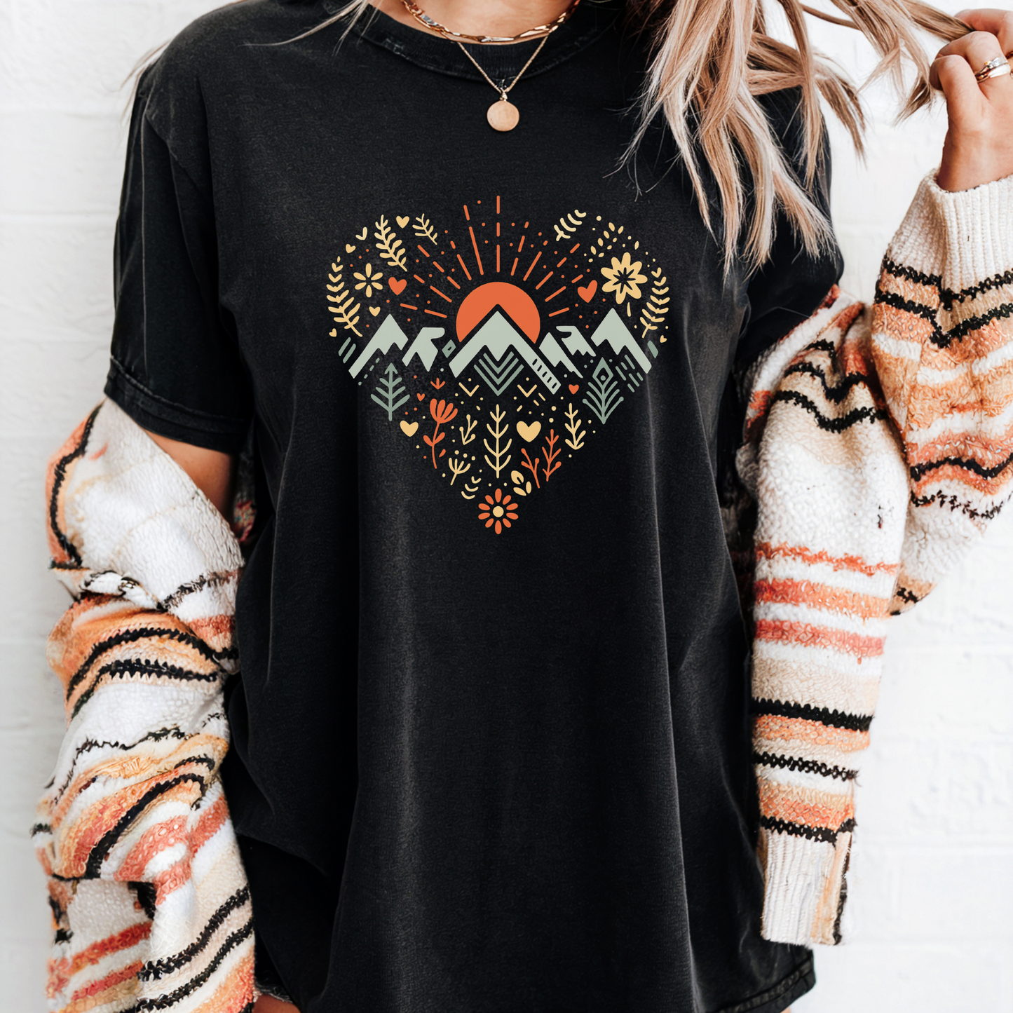 Sunset Mountains Tee
