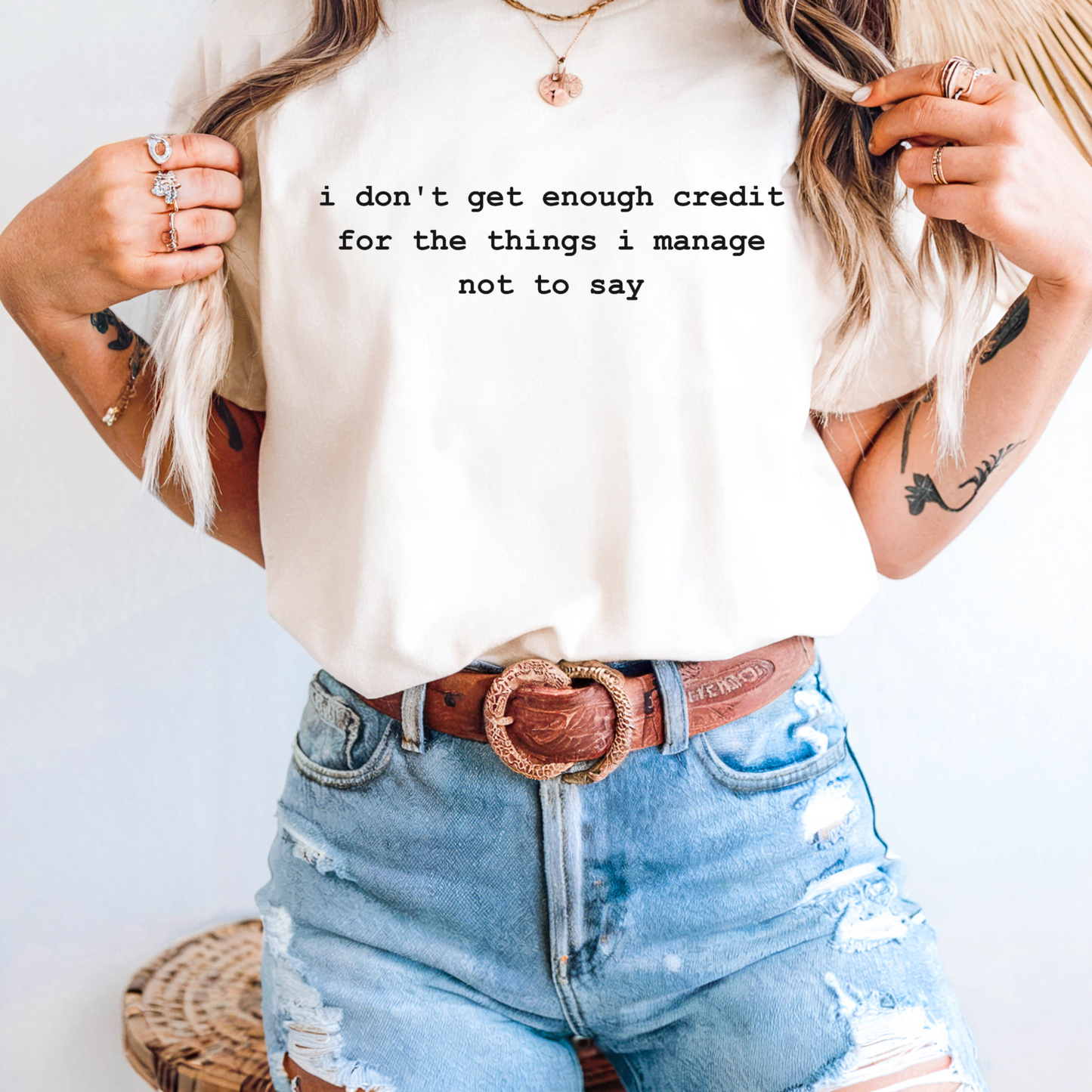 I don't Get Enough Credit Tee
