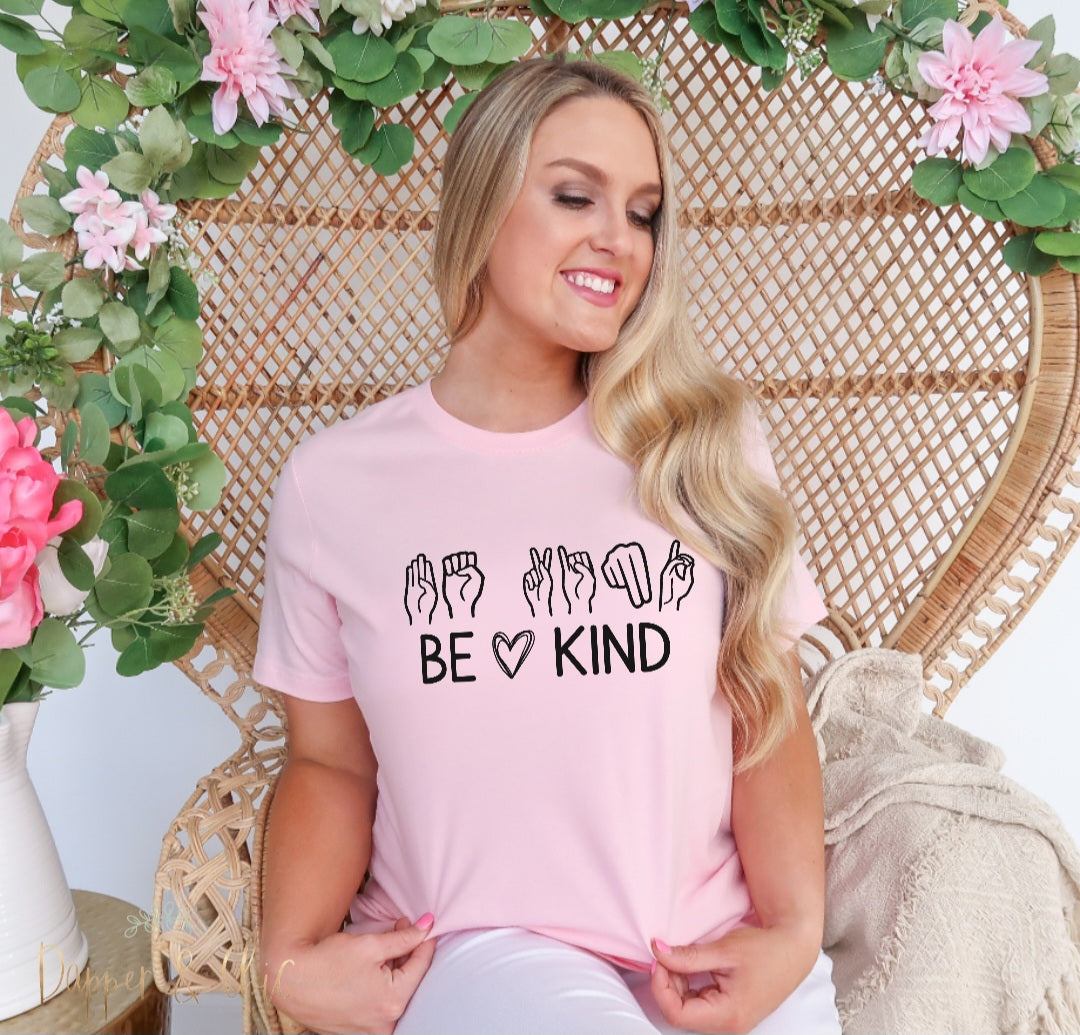 ASL Be Kind Tee
