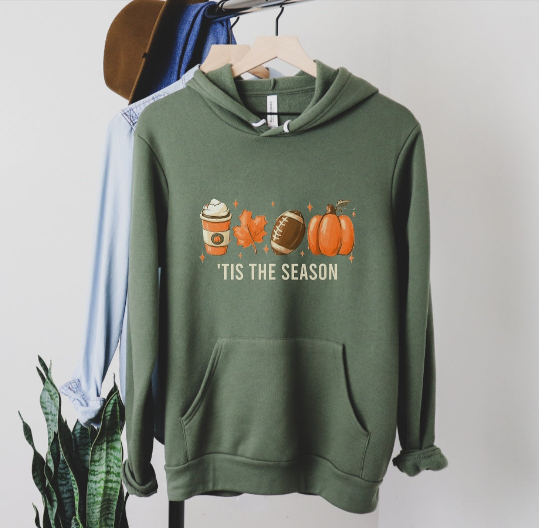 'Tis the Season Football Hoodie