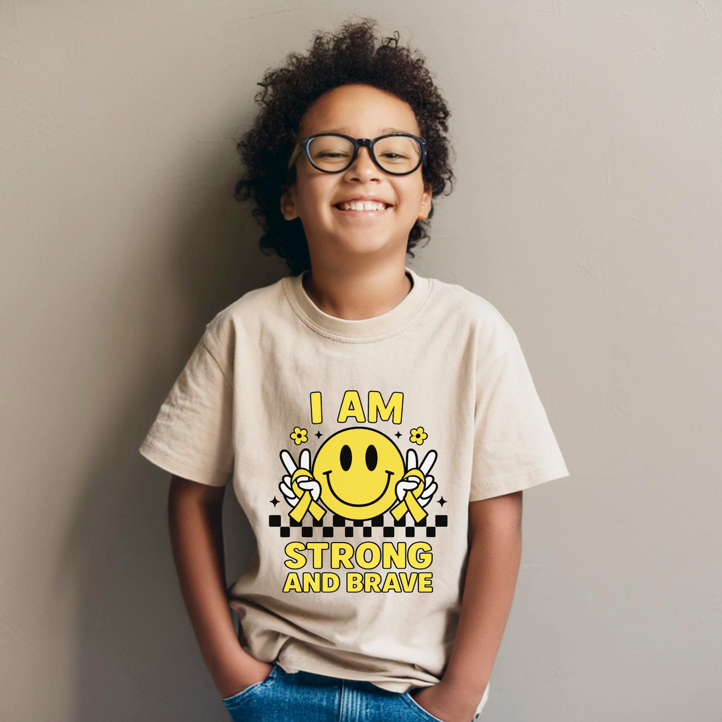 I Am Strong & Brave Tee