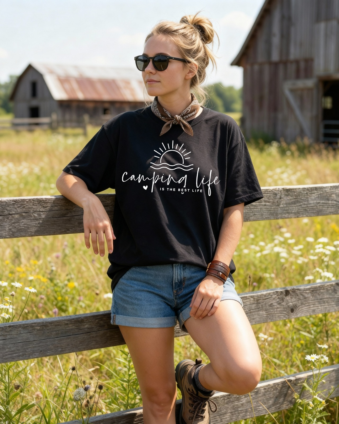 Camping Life Is The Best Life Tee