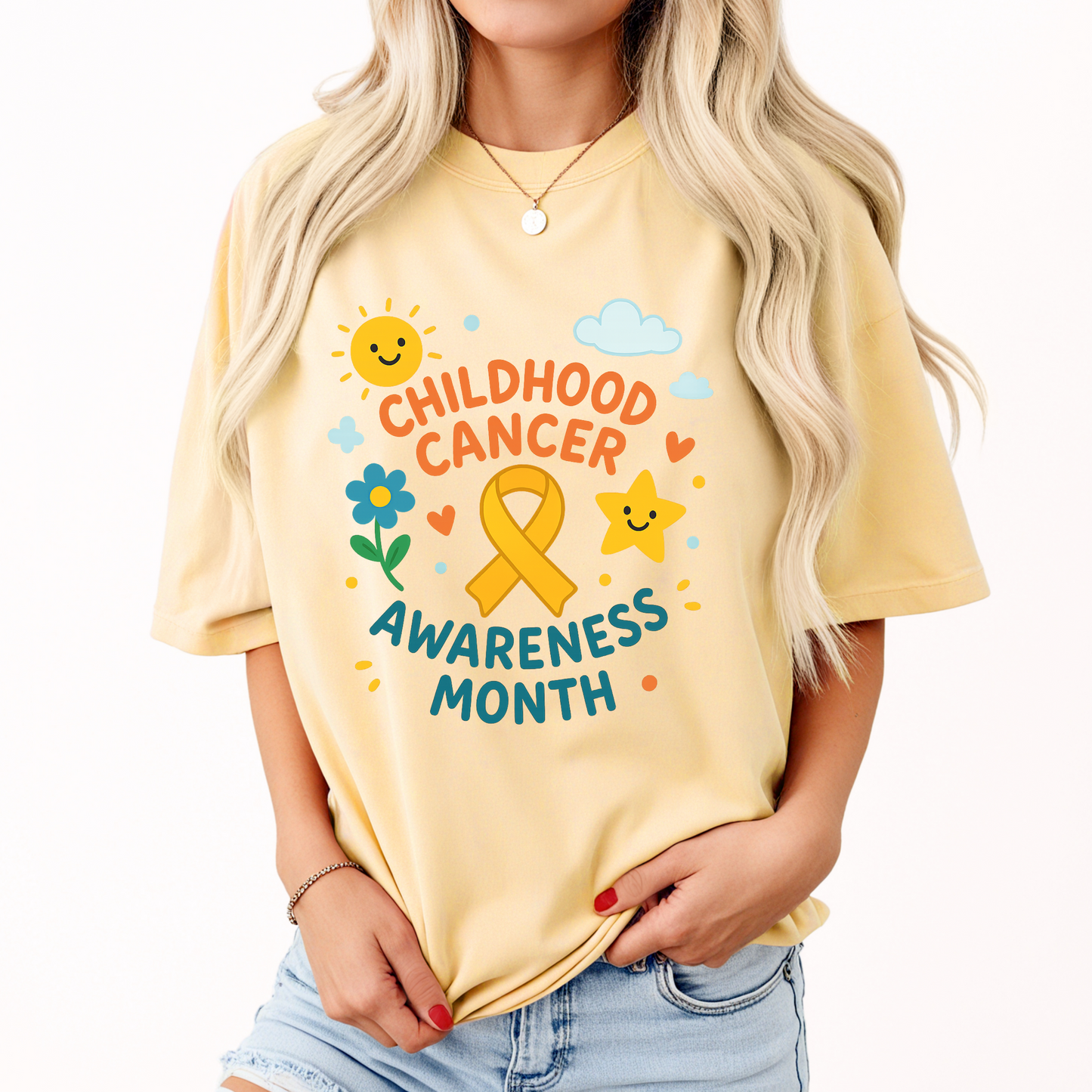 Childhood Cancer Awareness Month Sunshine Tee