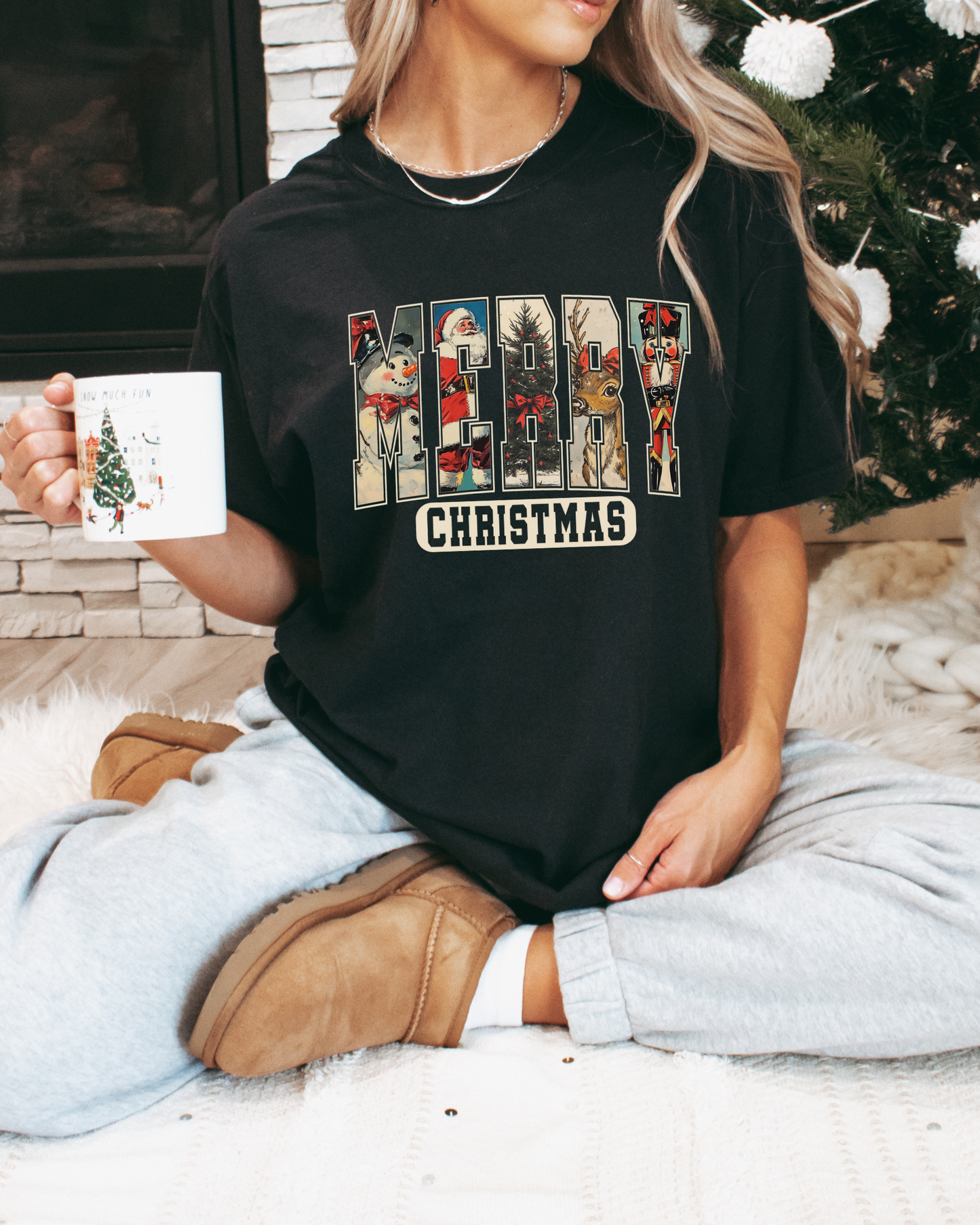 Merry Christmas Vintage Tee