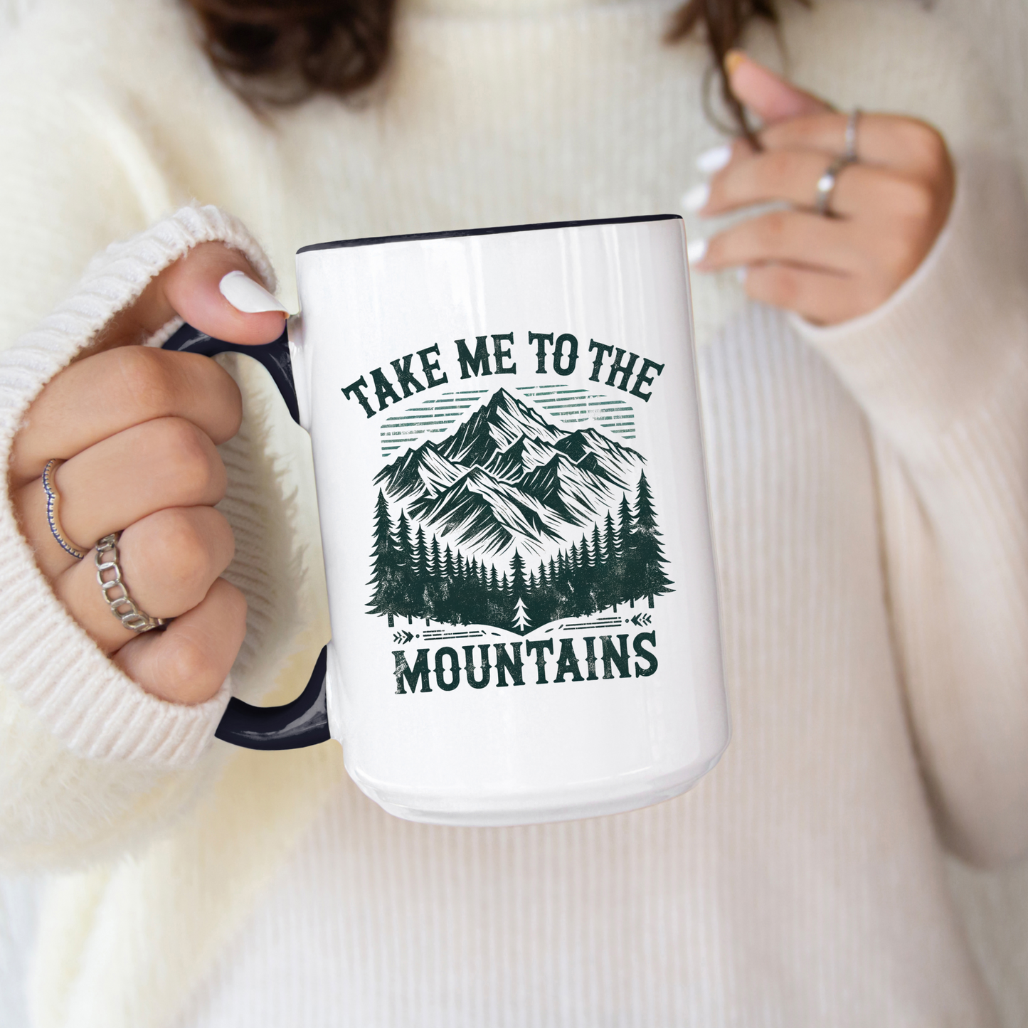 Take Me To The Mountains Mug