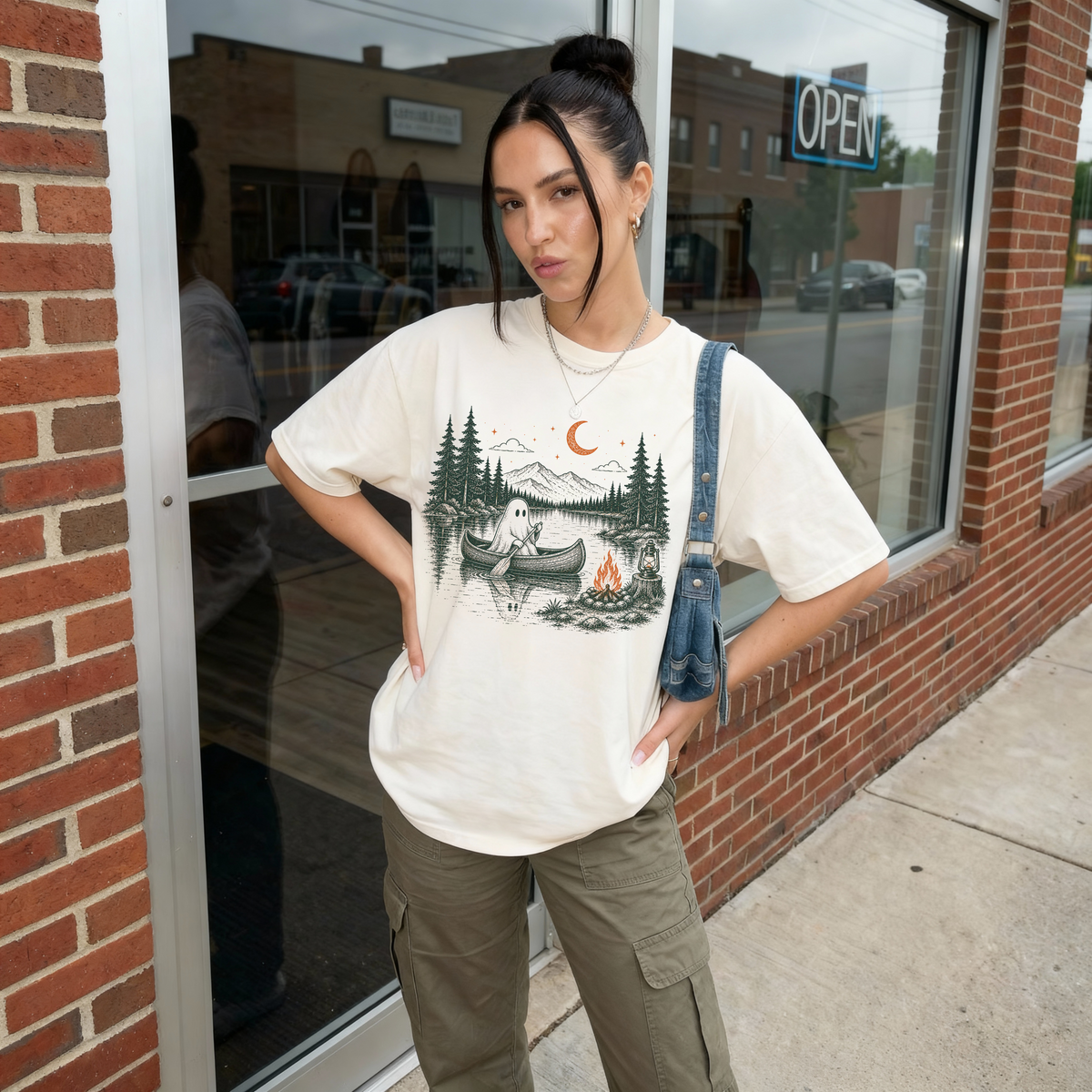 Ghost in a Canoe Tee