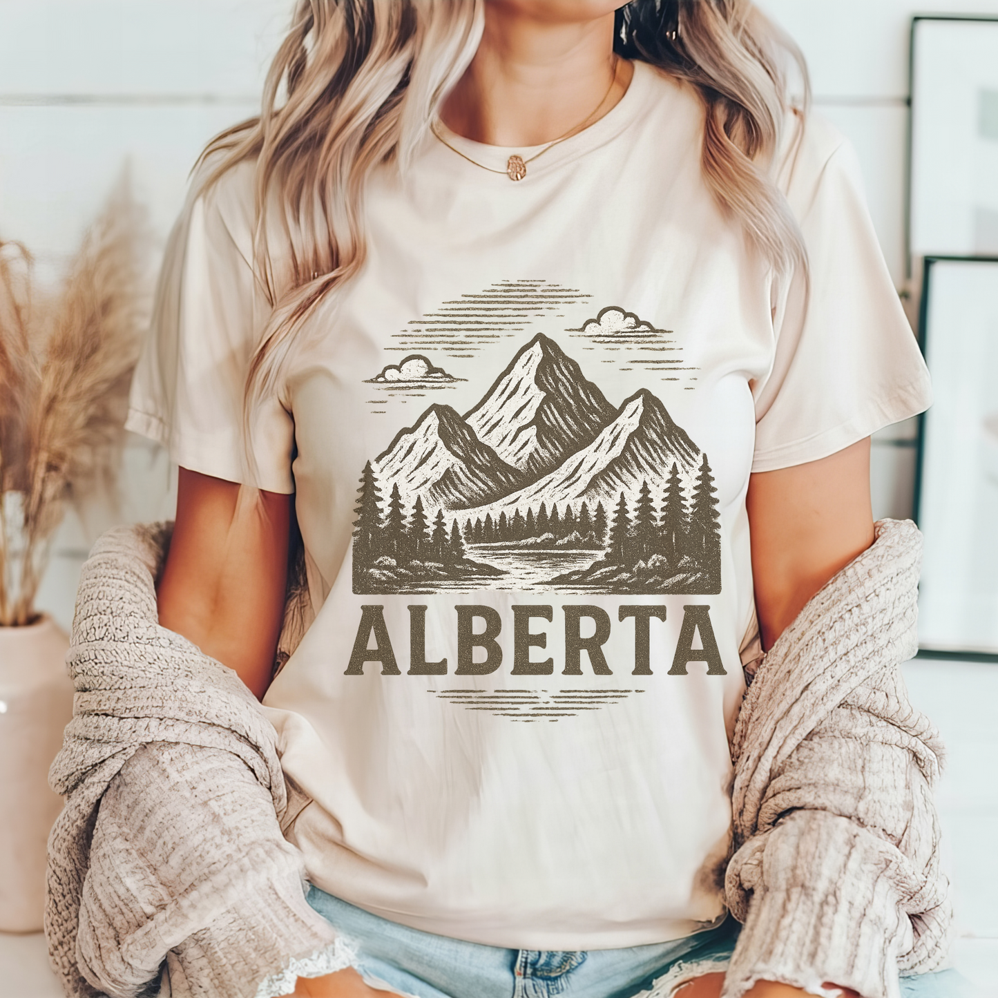 Alberta Mountains Tee