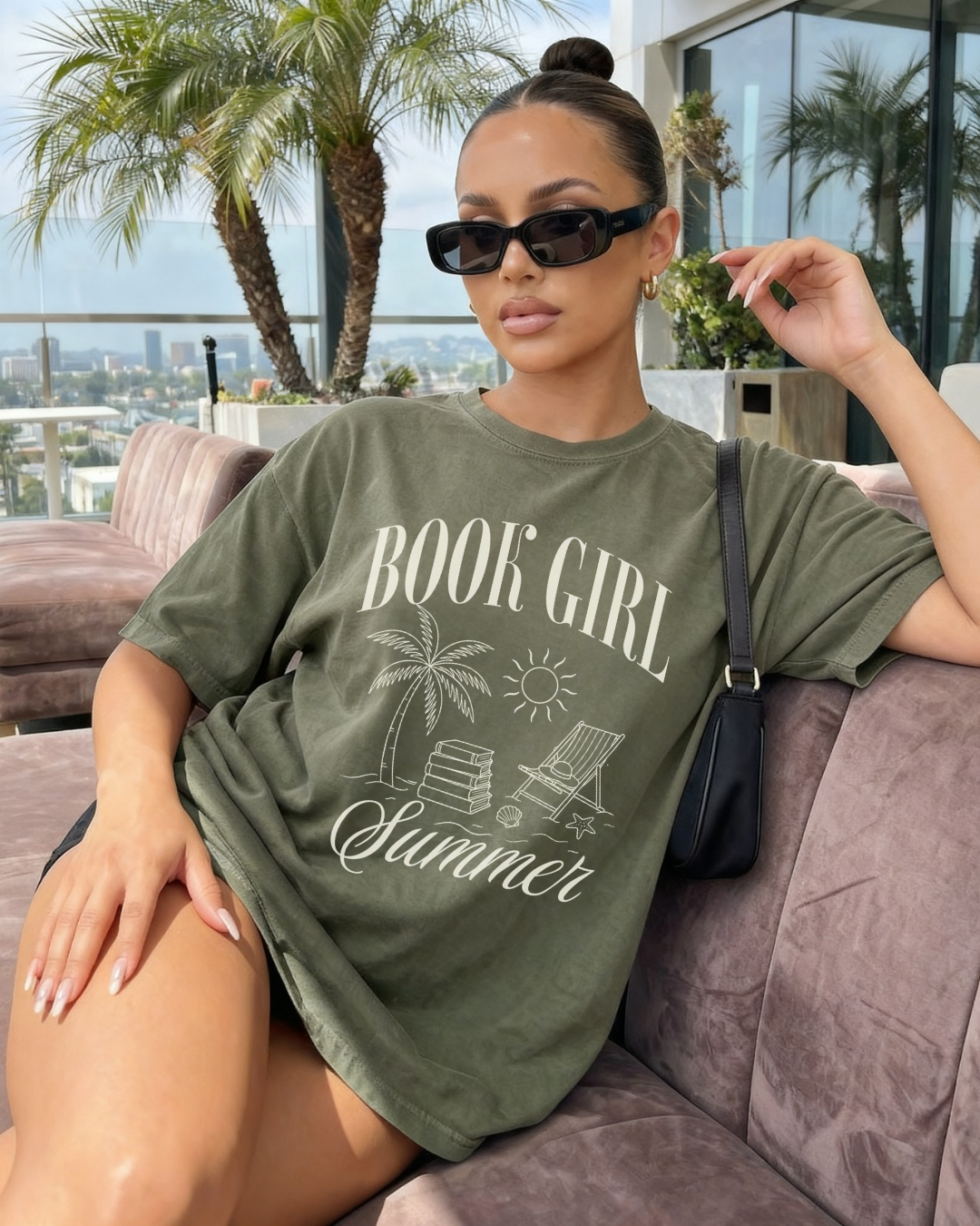 Book Girl Summer Tee