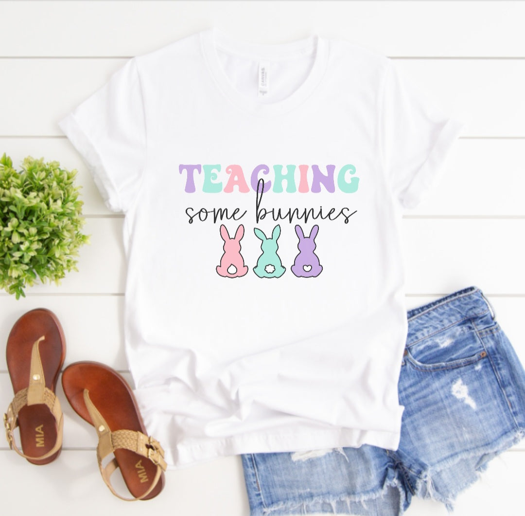 Teaching Some Bunnies Tee