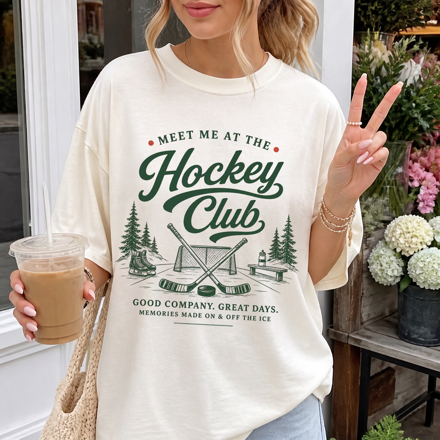 Meet Me At The Hockey Club Tee