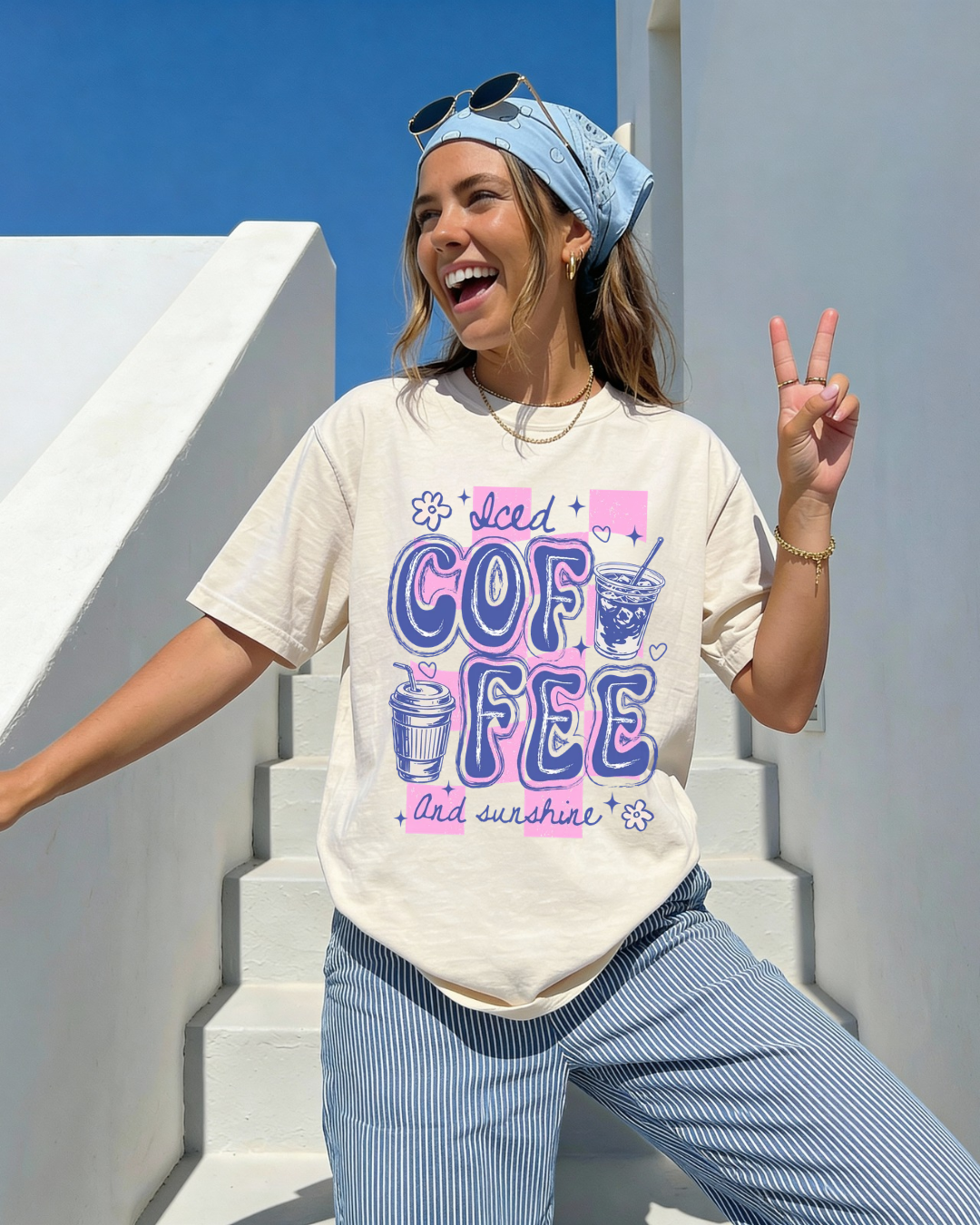 Iced Coffee And Sunshine Tee