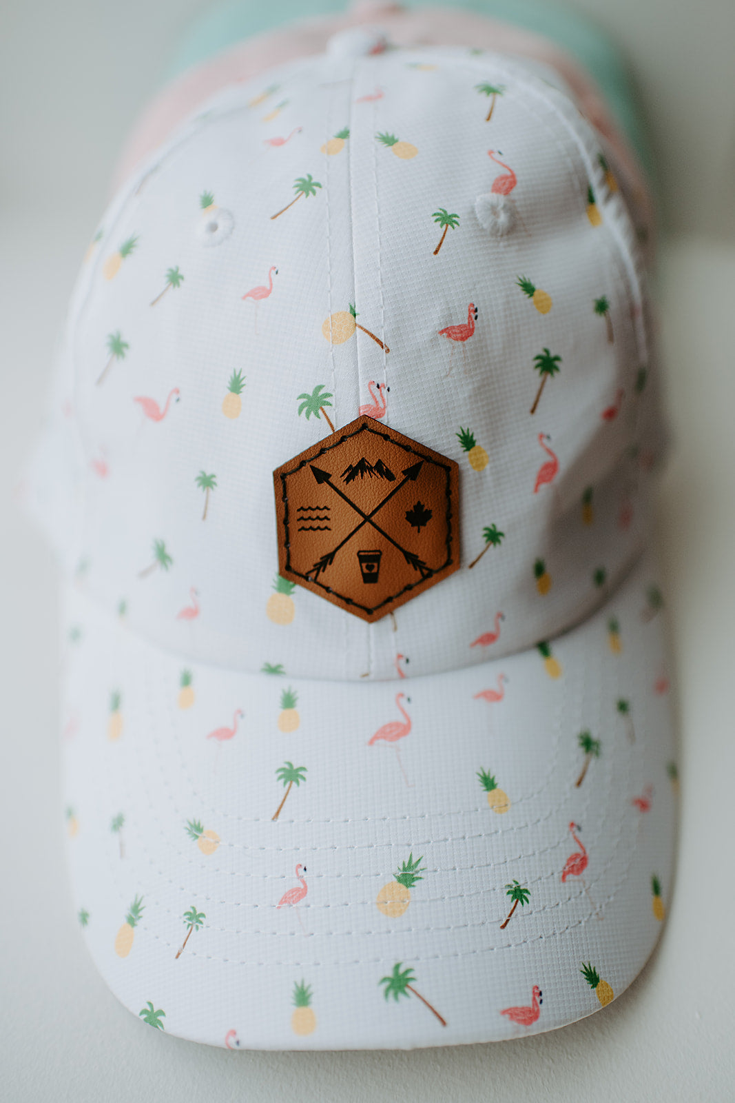 Flamingo golf hat