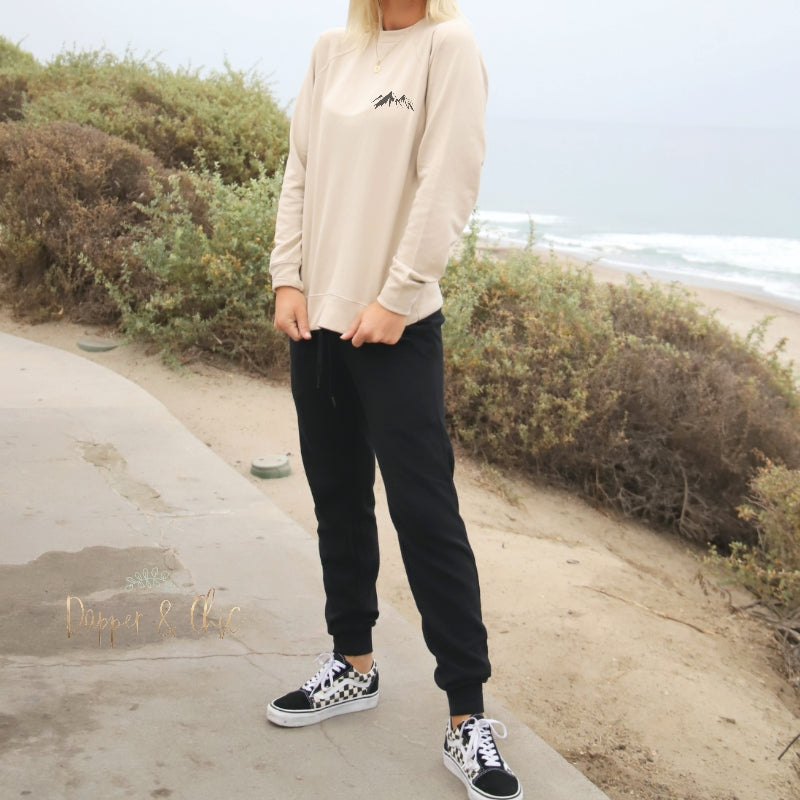 Black Joggers-Size S