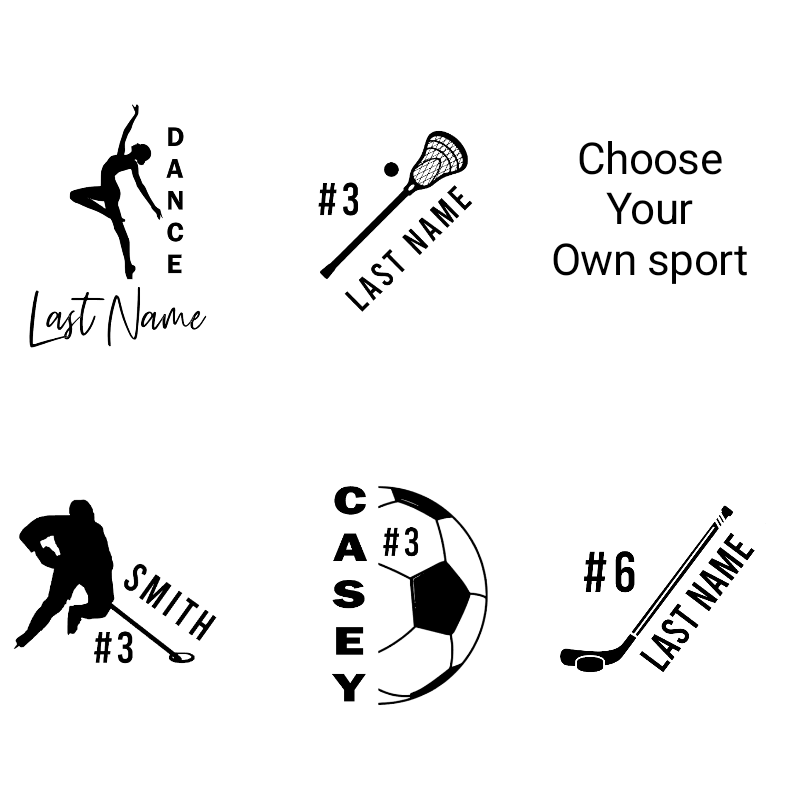 Sports Custom Name