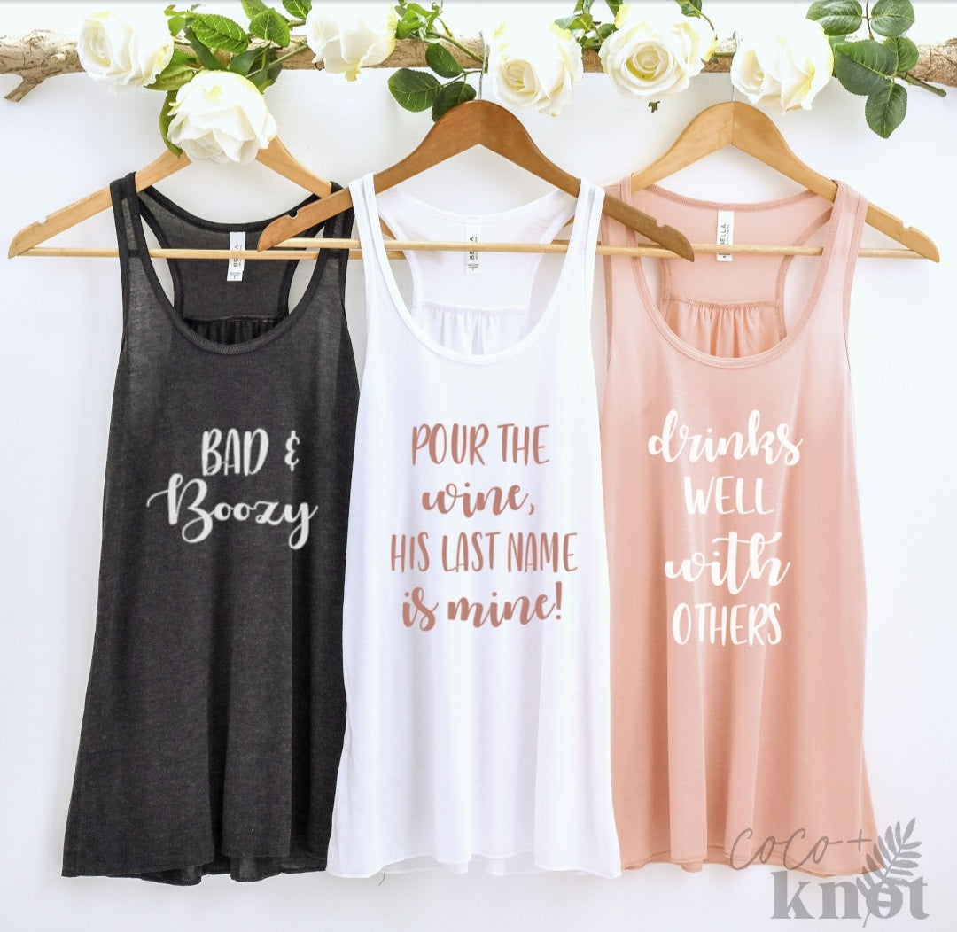 Pour the Wine His Last Name is Mine