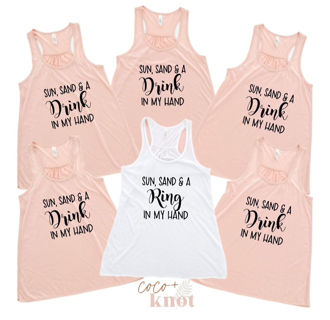 Sun Sand and a drink in my hand