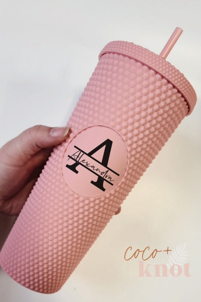 Personalized Studded Tumbler