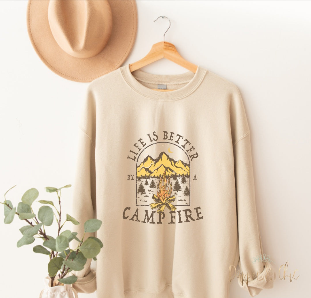 Life is Better By A Campfire