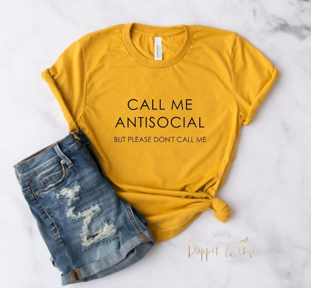 Call me Antisocial