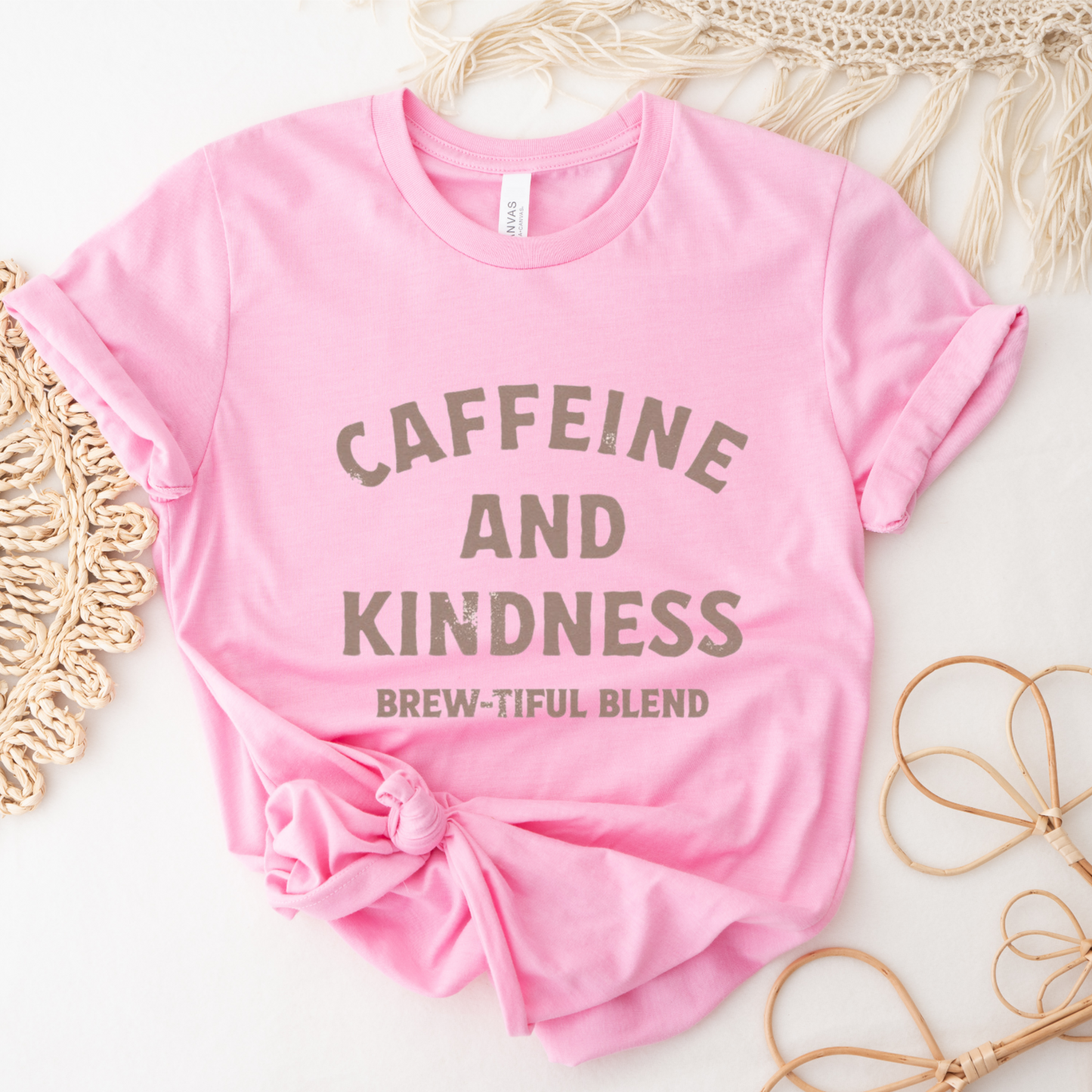 Caffeine + Kindness tee