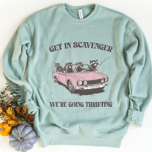 Get in Scavenger We're Going Thrifting