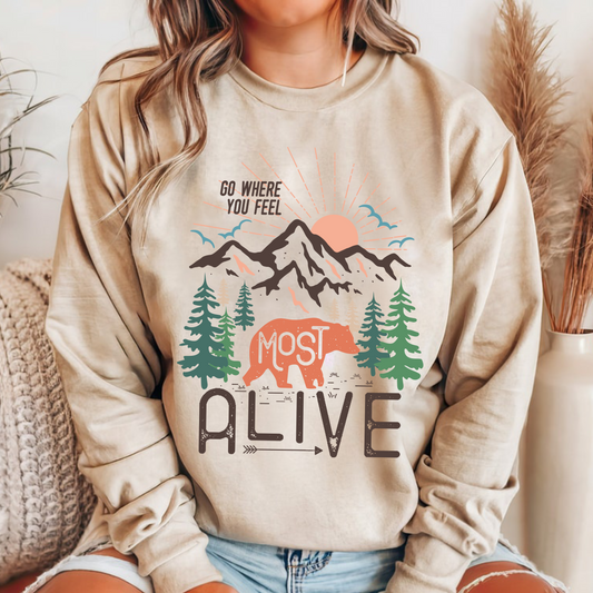 Go Where You Feel Most Alive