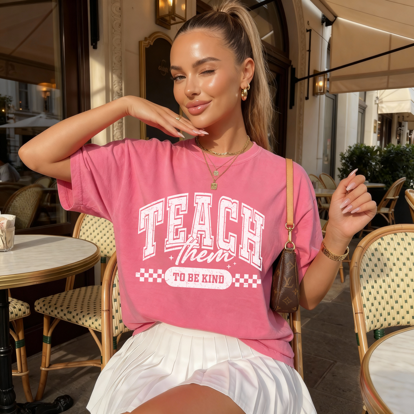 Teach Them To Be Kind Tee