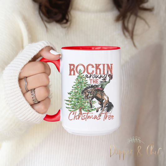 Rockin Around the Christmas Tree Mug