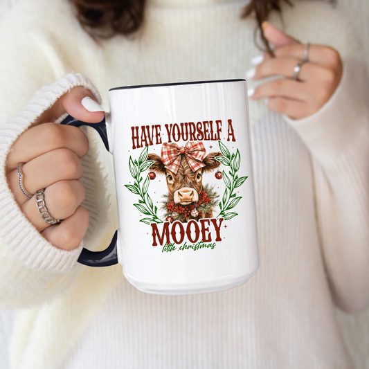 Have Yourself a Mooey Christmas Mug