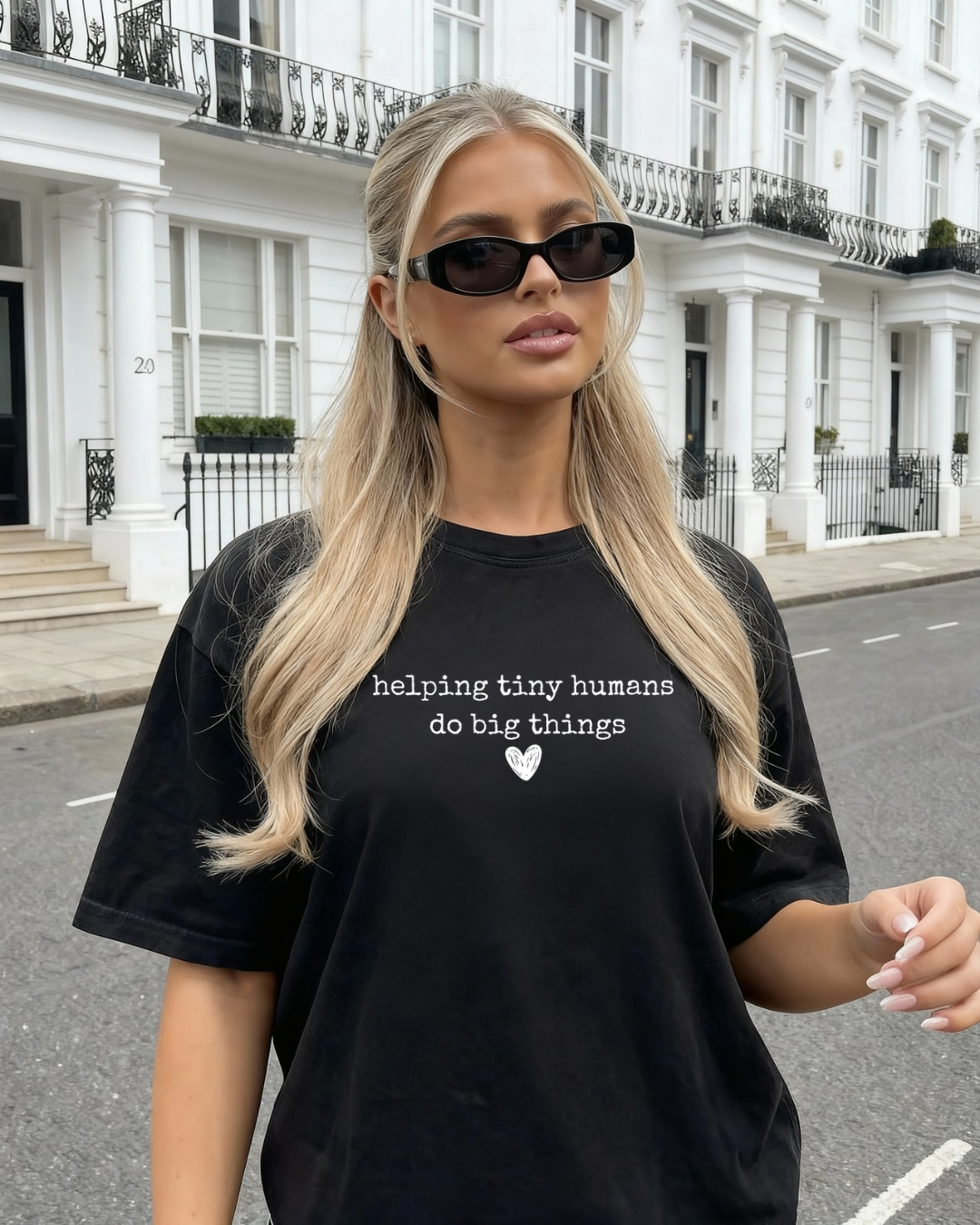 Helping Tiny Humans Do Big Things Tee
