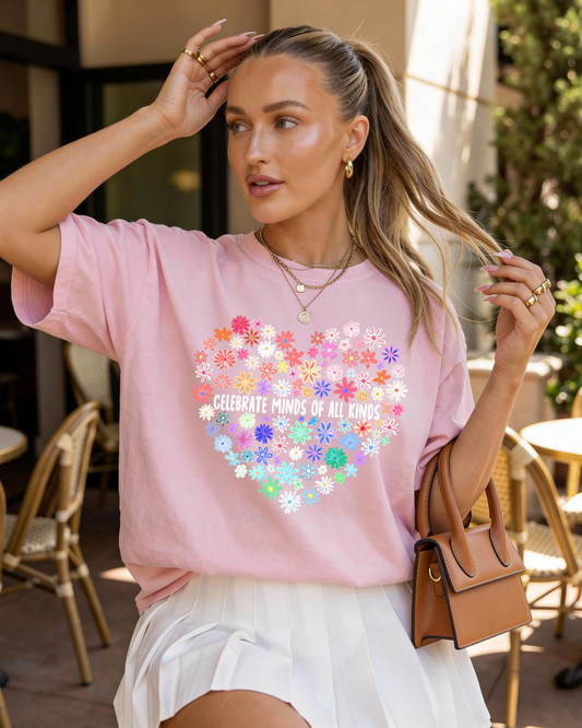 Celebrate Minds of All Kinds Tee