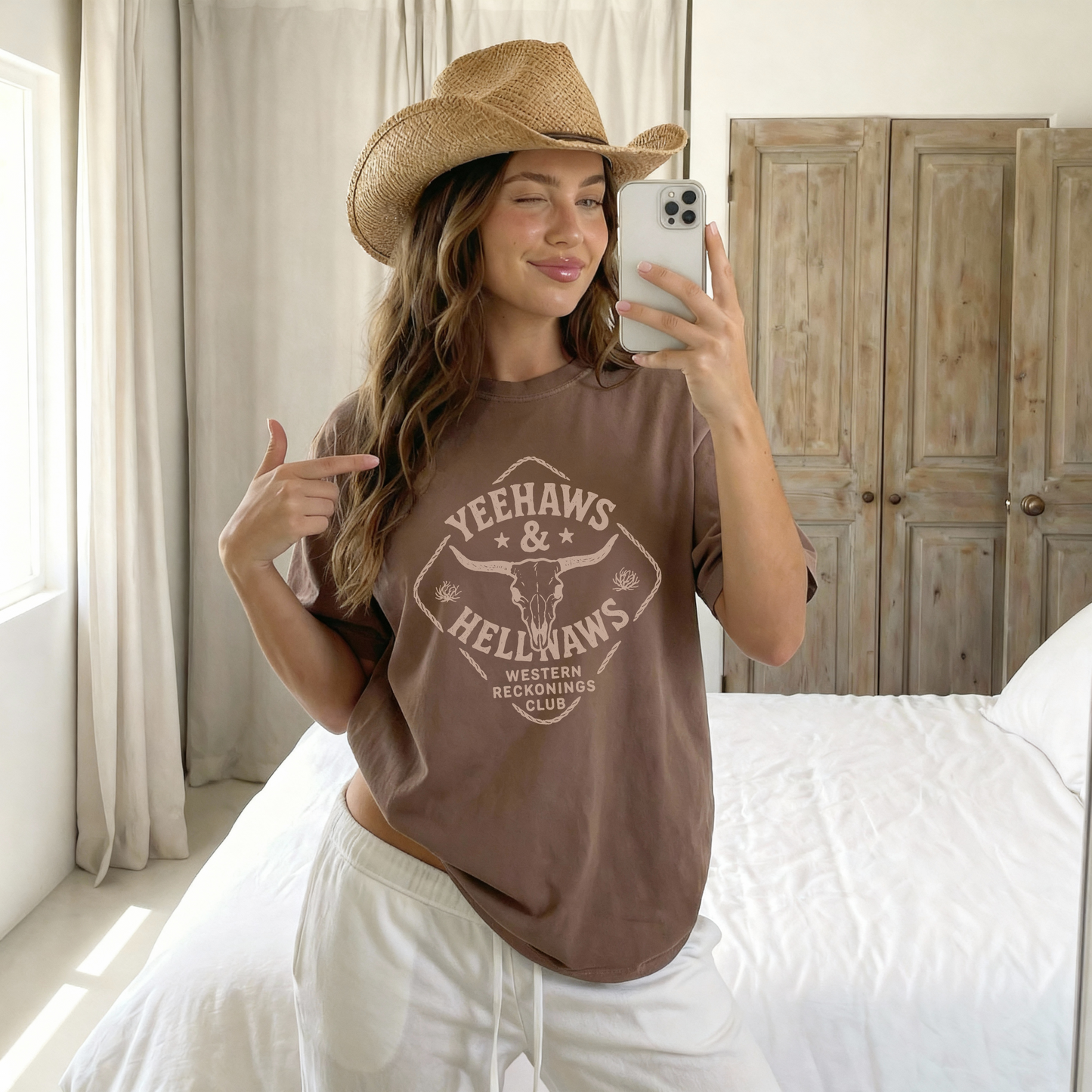 Yeehaws & Hellnaws Tee