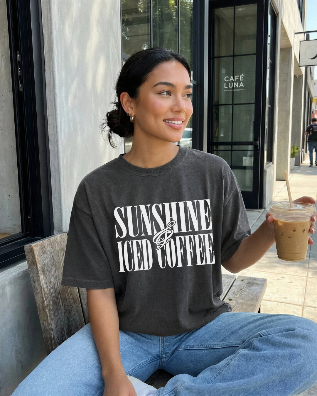 Sunshine + Iced Coffee Tee