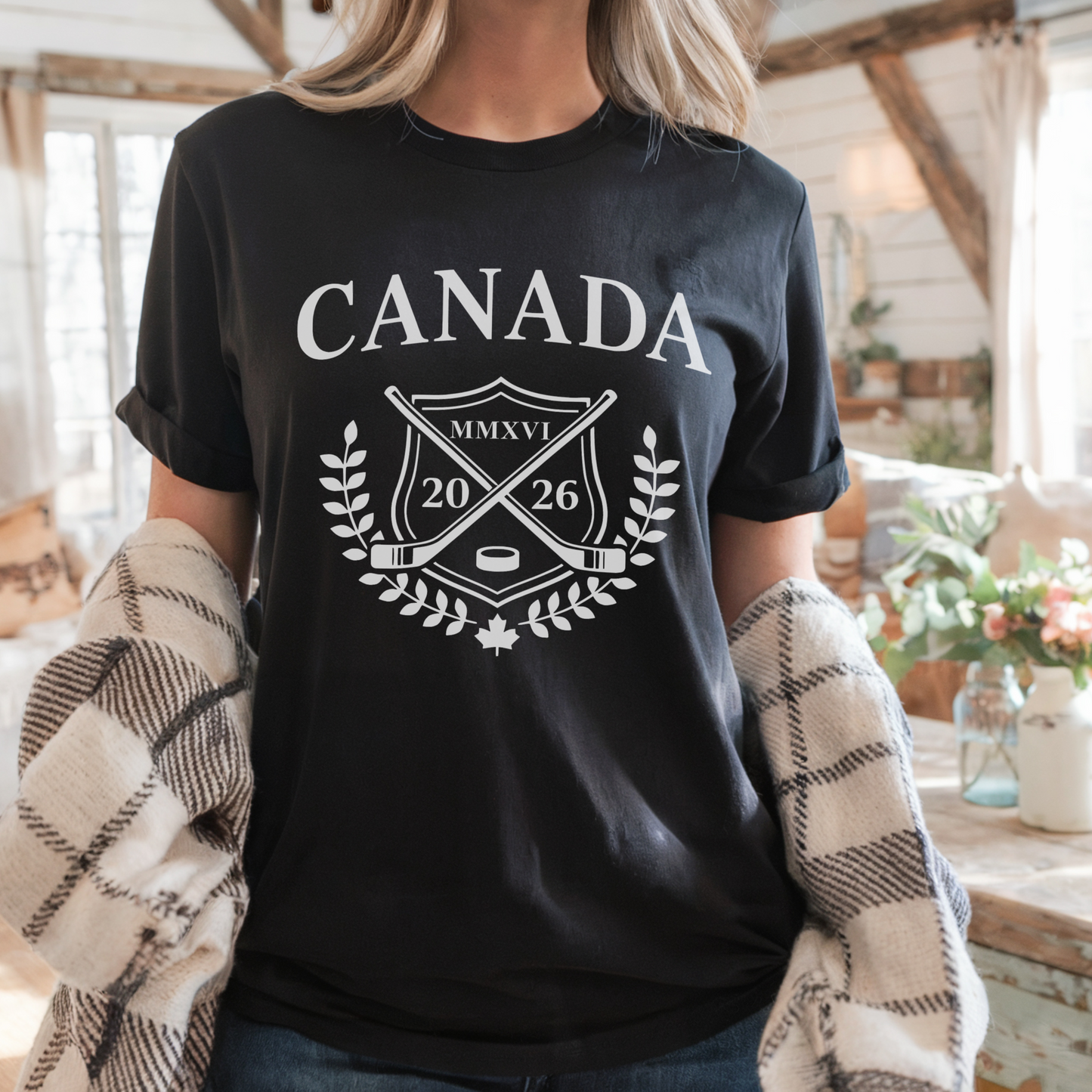 Canada Hockey tee