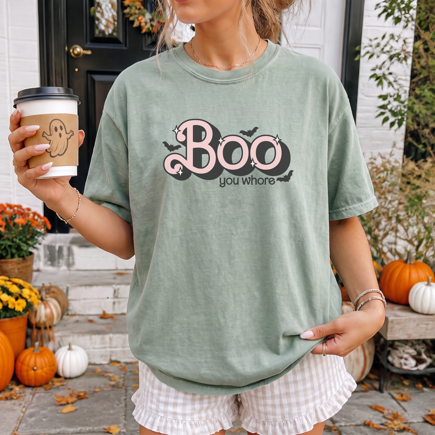 Boo you whore tee