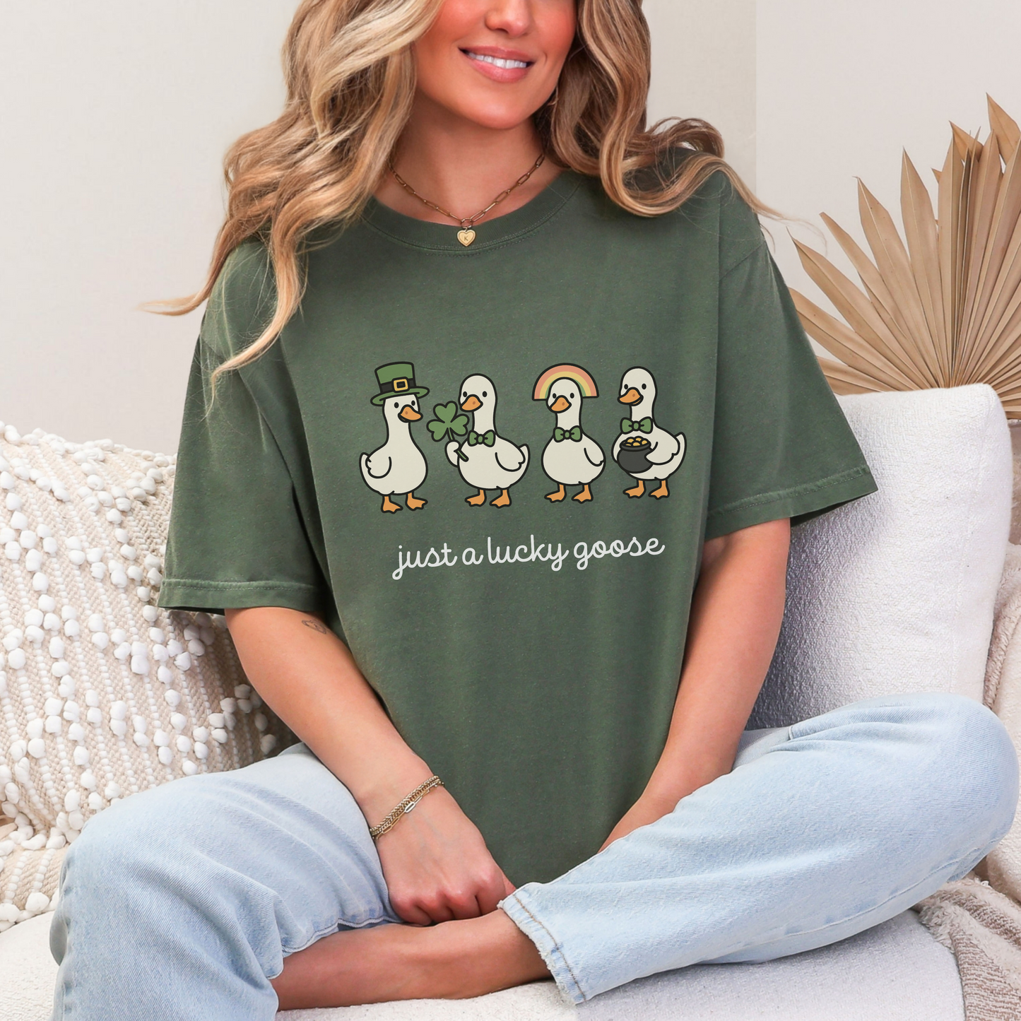 Just A Lucky Goose Tee