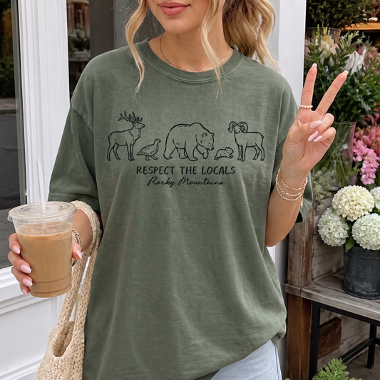 Respect the Locals Tee
