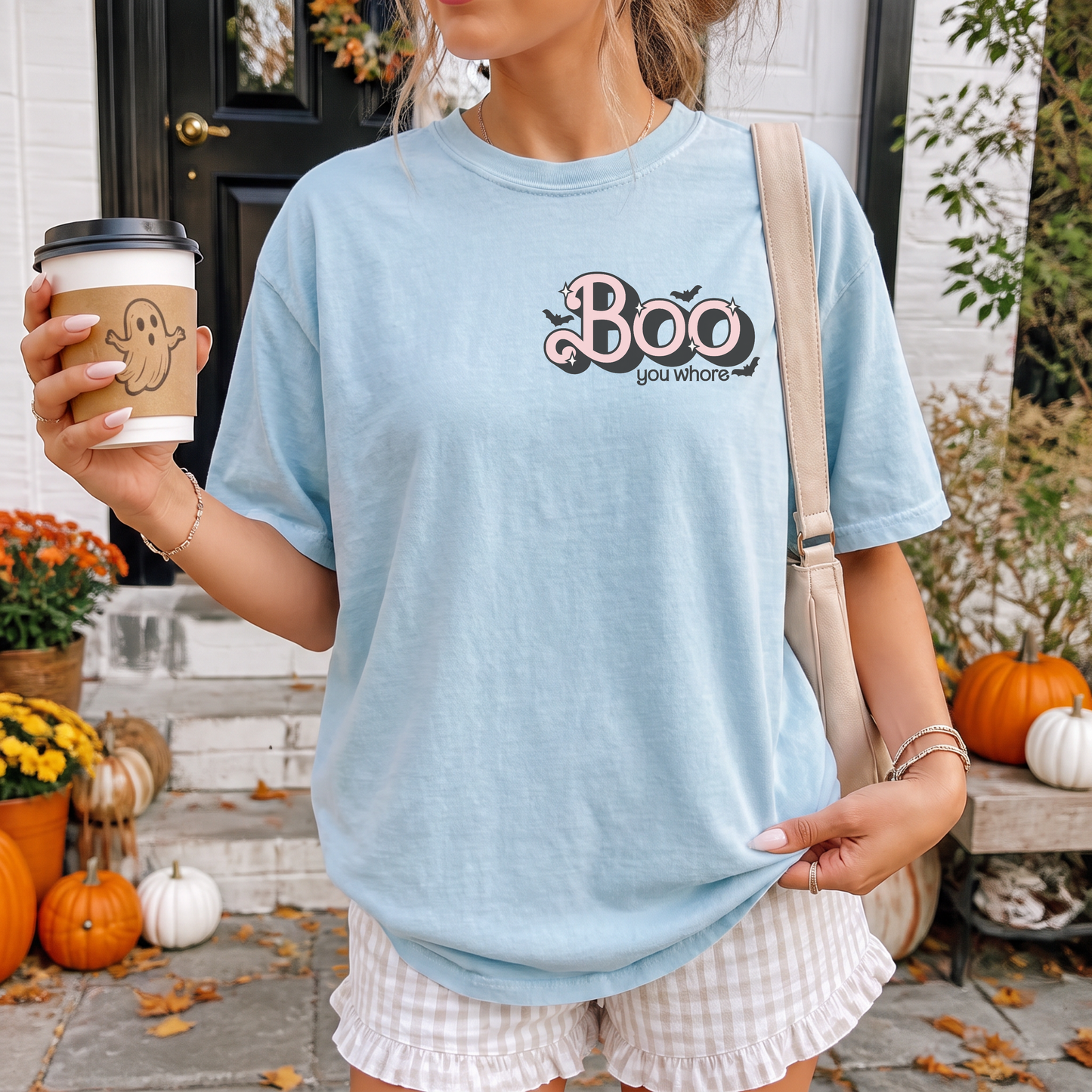Boo you whore tee