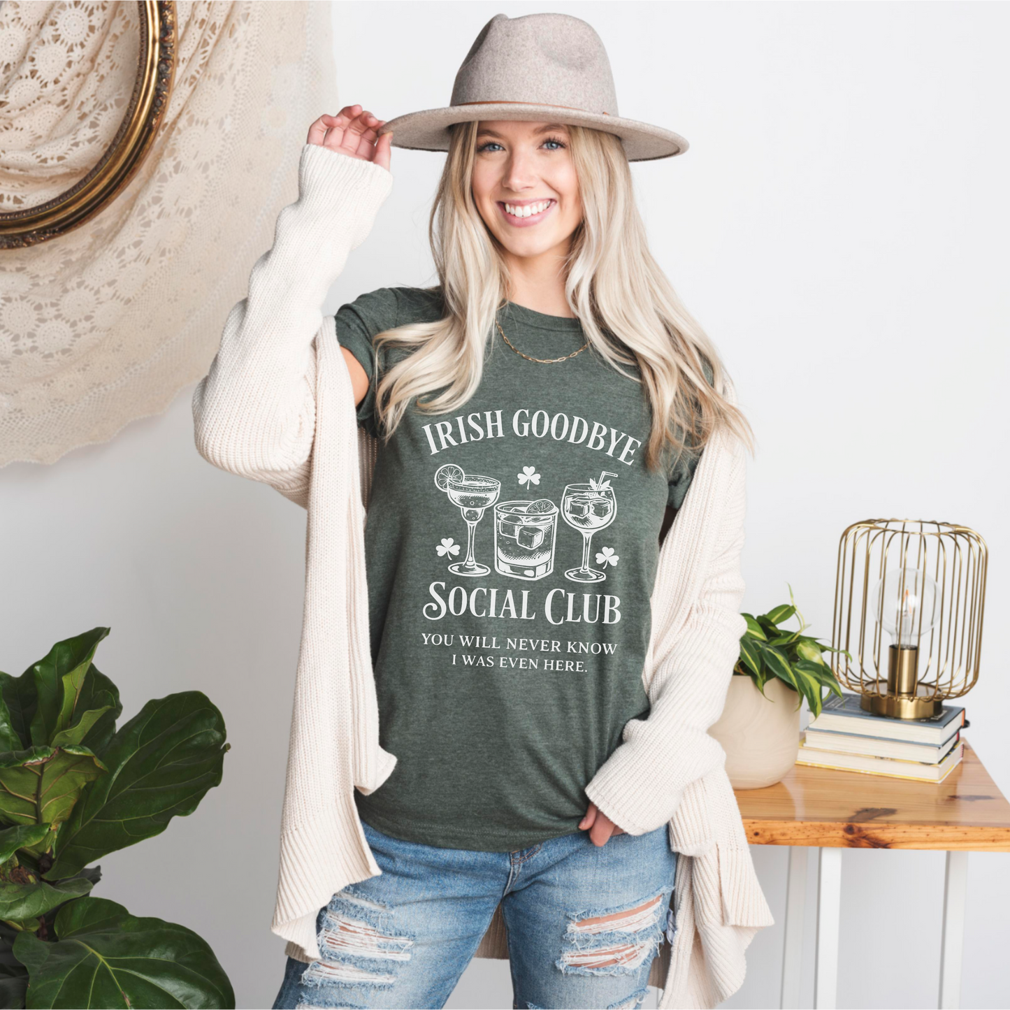 Irish Goodbye Social Club Tee