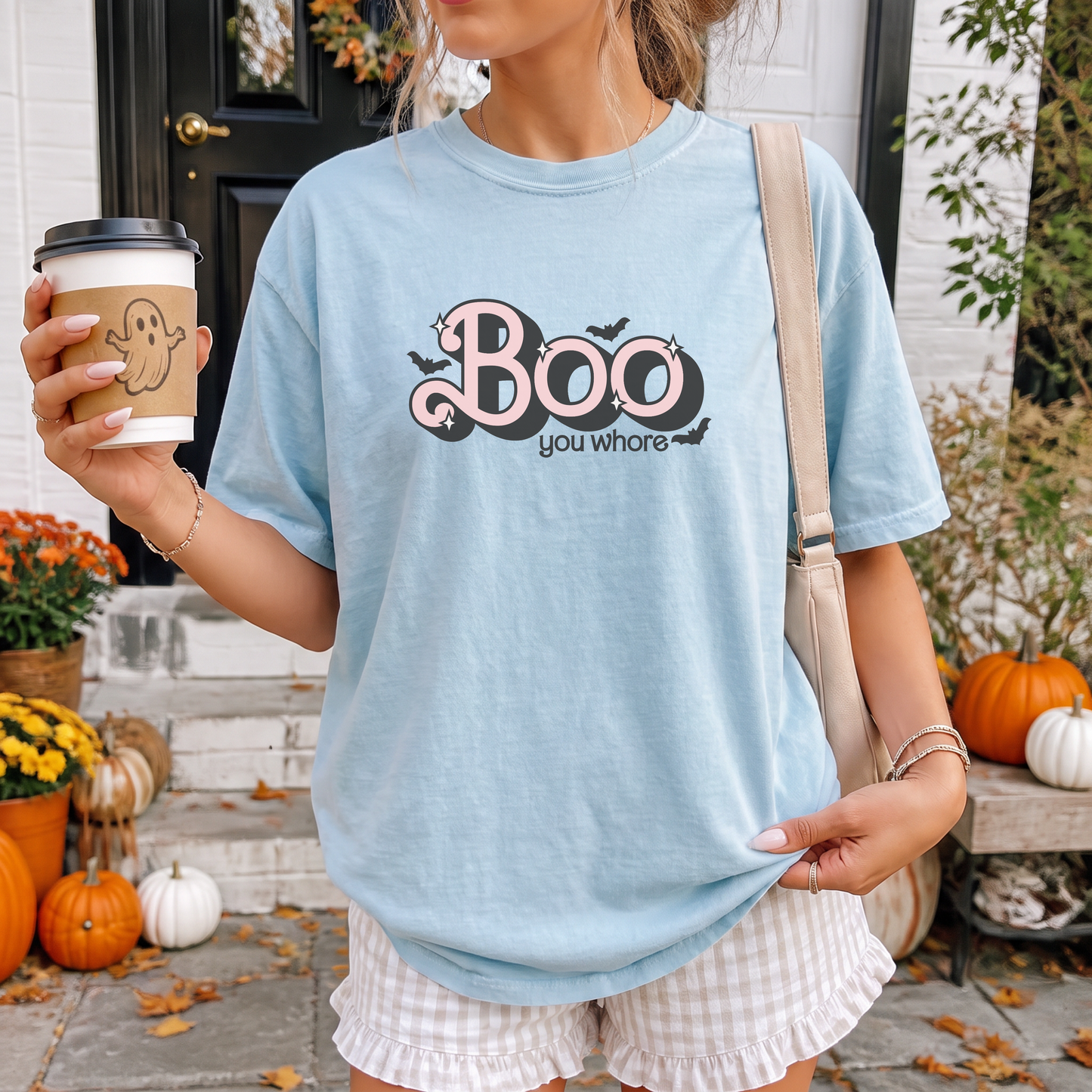 Boo you whore tee
