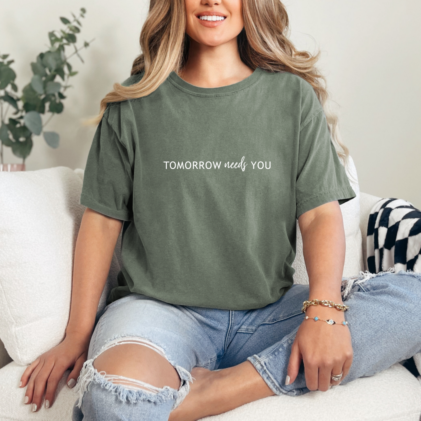 Tomorrow Needs You Tee