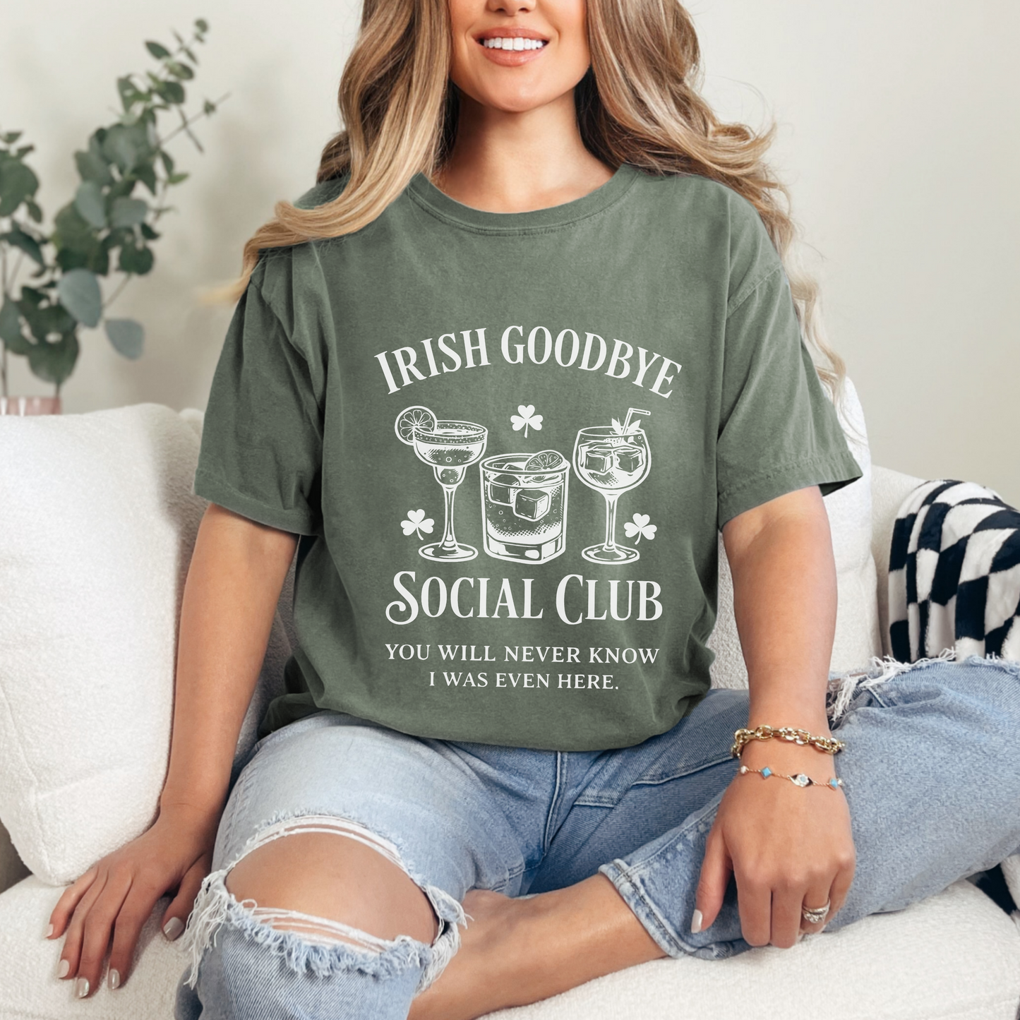 Irish Goodbye Social Club Tee
