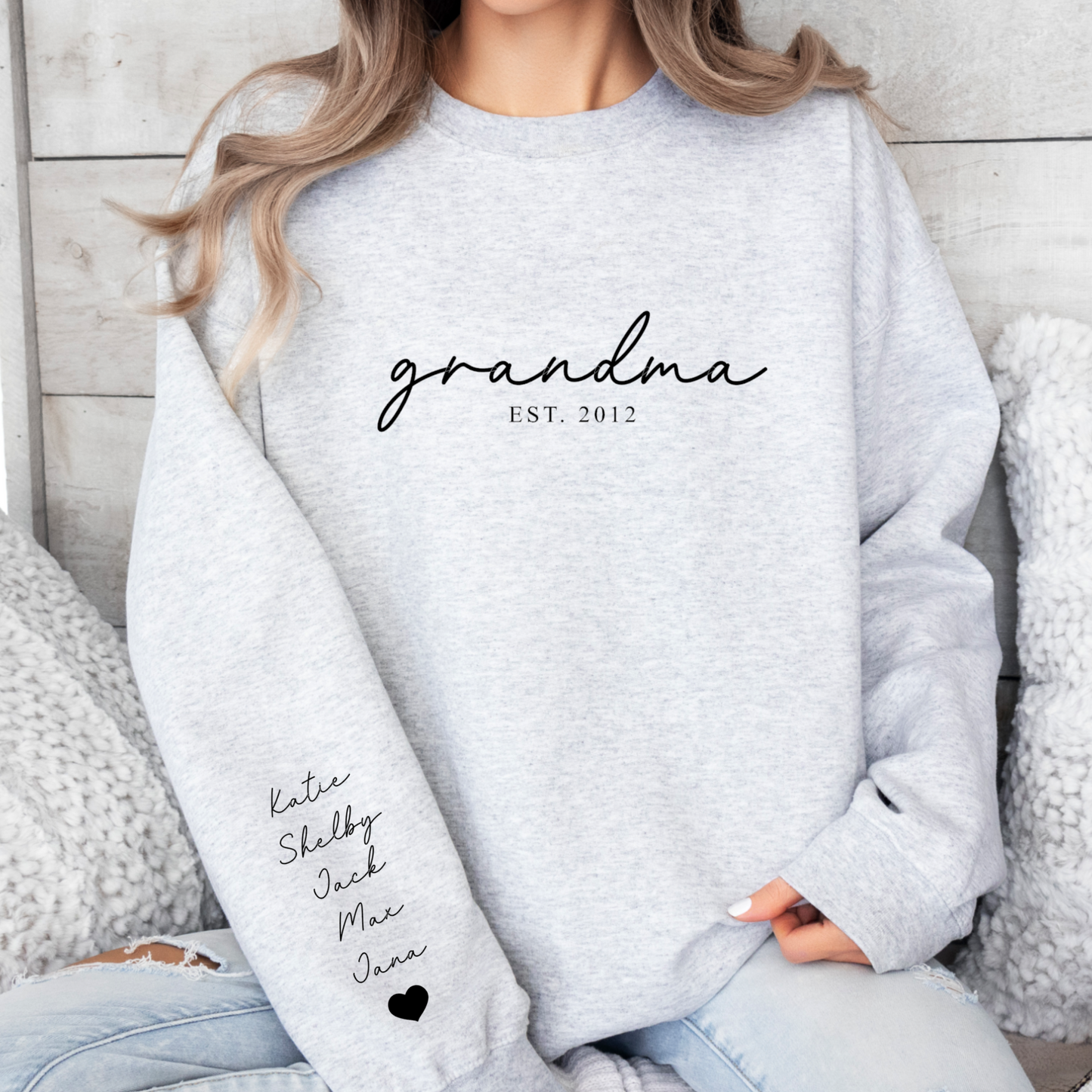 Grandma + Grandpa Est Custom