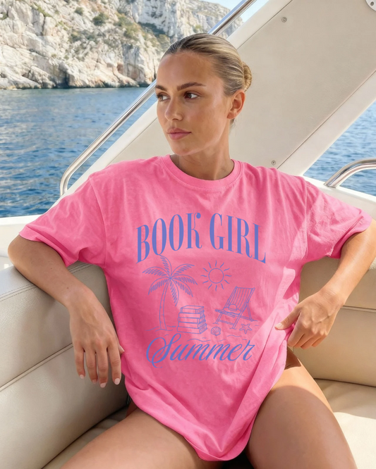 Book Girl Summer Tee